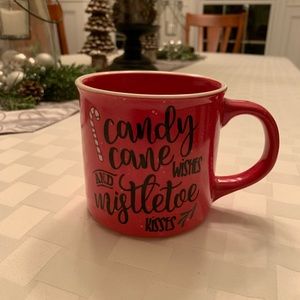 Candy Cane Wishes Christmas Mug NEW